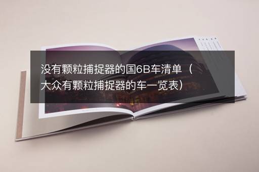 没有颗粒捕捉器的国6B车清单（大众有颗粒捕捉器的车一览表）