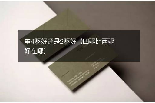 车4驱好还是2驱好（四驱比两驱好在哪）