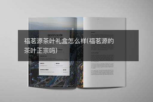 福茗源茶叶礼盒怎么样(福茗源的茶叶正宗吗)